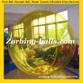 CWB16 Color Zorb Ball on Water