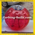 Inflatable Soccer Bubble Ball Suit Half Red